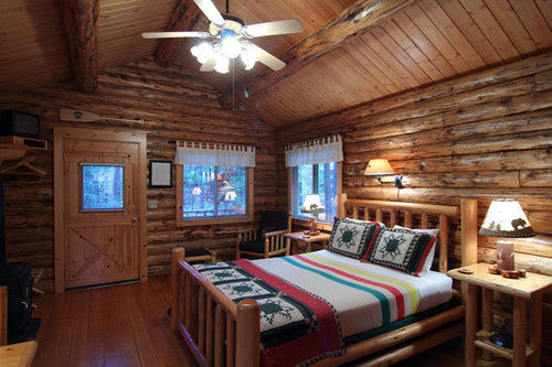 Silverwolf Log Chalets Coram Exterior foto